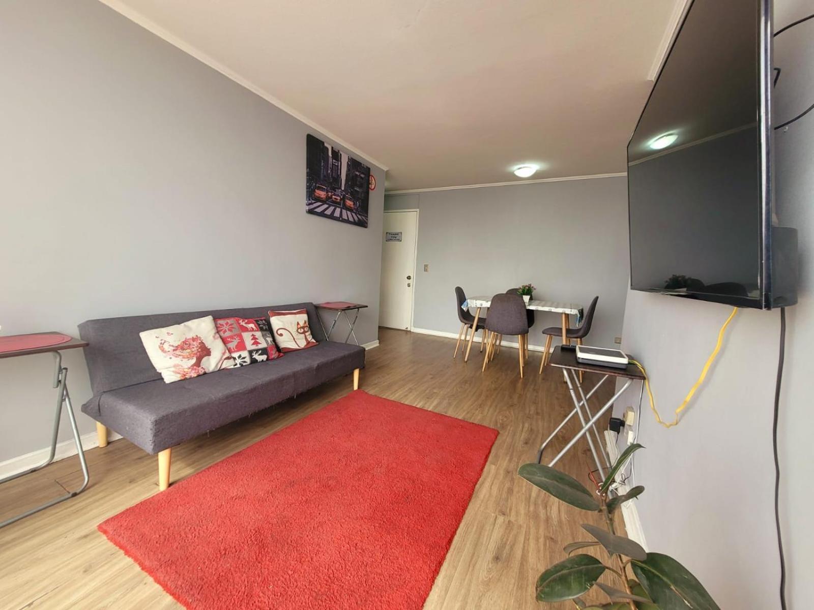 Chileruca Departamentos Amoblados Apartment ซานติอาโก ภายนอก รูปภาพ
