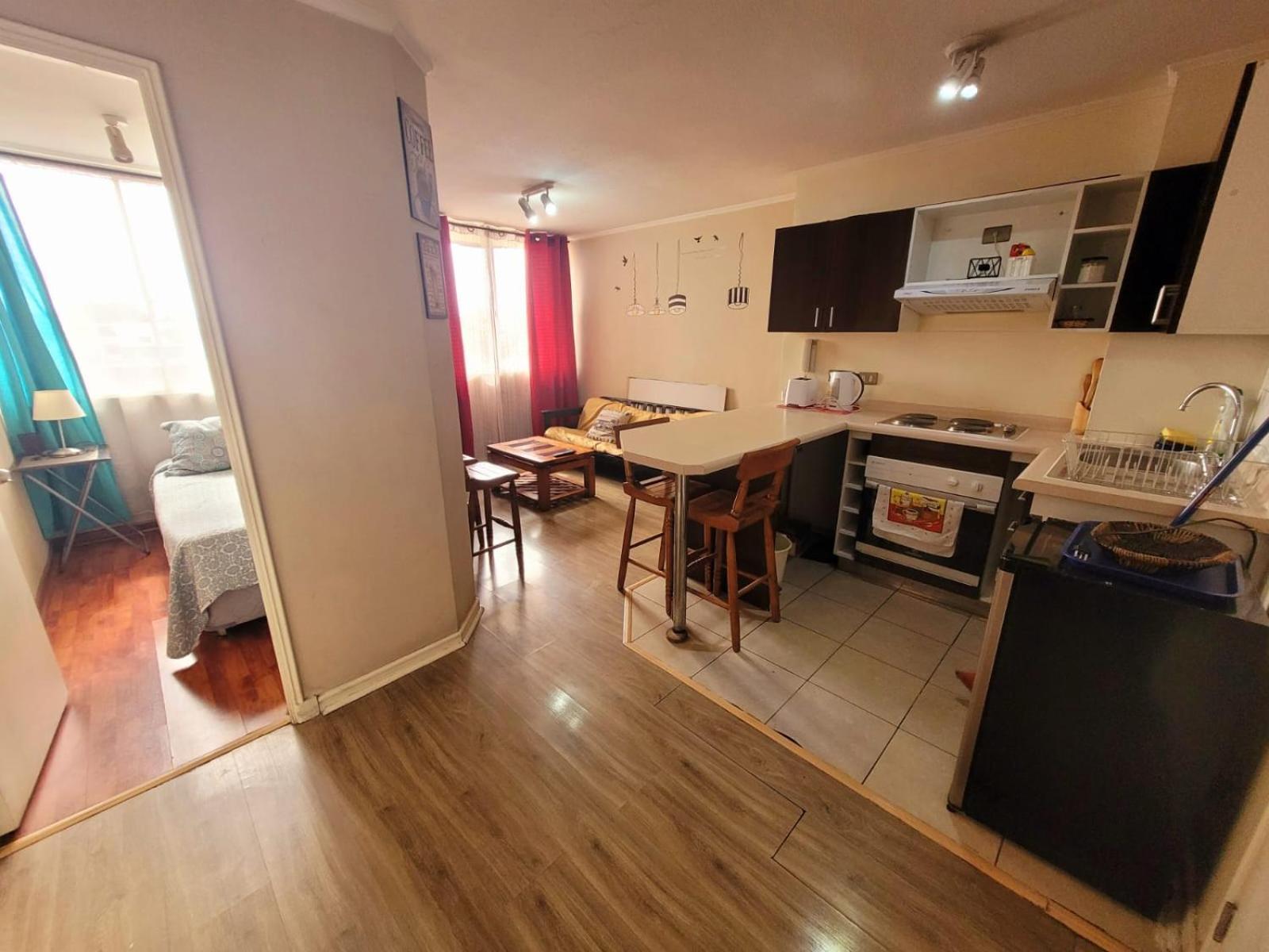 Chileruca Departamentos Amoblados Apartment ซานติอาโก ภายนอก รูปภาพ